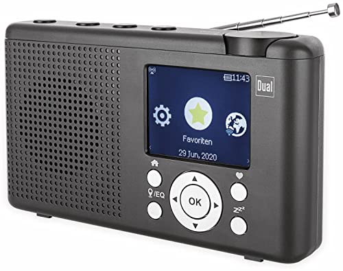 Rádio DUAL MCR 200 (Preto - Digital - FM/AM/DAB/UKW) Dual - Áudio - digital, fm/am/dab/ukw, sintonização automática, entrada USB