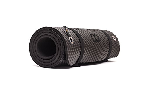Tapete de Fitness BOOTYMATS Preto (160x60cm) Bootymats - Roupa - fitness, booty mats, preto, 160x60cm