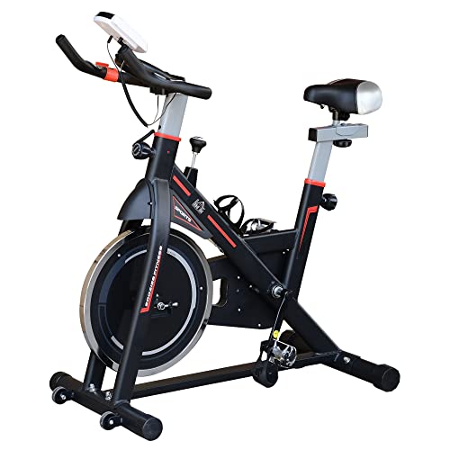 Bicicleta Estática HOMCOM com Resistência Ajustável (103 x 48 x 115 cm) SPANISH AOSOM - Bicicletas de exercício - bicicleta, estática, resistência ajustável