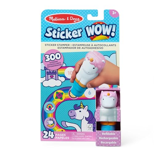 Jogo Educativo MELISSA & DOUG Sticker WOW! (Idade Mínima: 3) Melissa & Doug - Brinquedos - estampador, adesivos, surpresa, 300 imagens