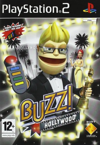 Jogo PS2 Buzz! Hollywood (En Espanhol - Módulo) Sony - Software de jogos de vídeo - ps2, buzz, hollywood