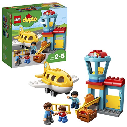 LEGO Duplo Town Aeroporto (Idade Mínima: 2) LEGO - Blocos de encaixe - aeroporto, 2-5 anos, figuras duplo
