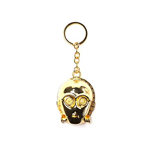 Porta-Chaves DIFUZED KE131001STW Dourado Bioworld Merchandising - Porta-chaves - porta-chaves, difuzed, ke131001stw, dourado