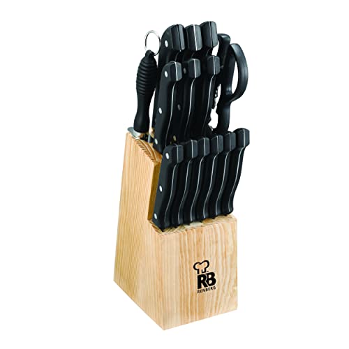 Conjunto de Facas RENBERG Tenessy (15 peças) conforama - Conjuntos de utensílios de cozinha - 15 peças, facas