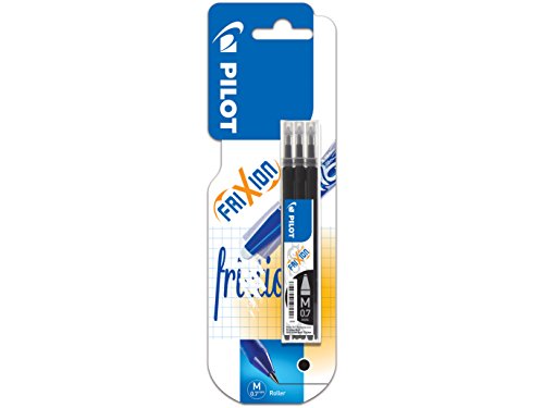 Recargas para caneta PILOT Frixion Ball Preto (3 unidades) Pilot - Tinta e recargas de caneta - recarga, pilot, frixion ball, preto, caneta
