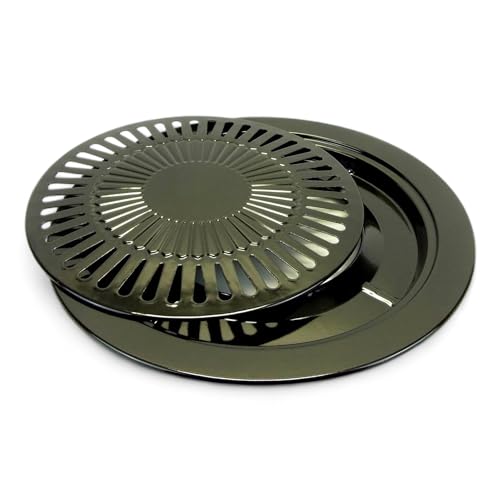 Acessório para churasqueira/grelhador ao ar livre STARLET24 2-TLG Starlet24 - Eletrodomésticos de cozinha - 31 cm, 25 cm, 24,5 cm, metal