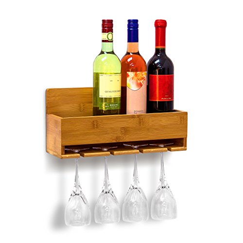 Suporte para Garrafas Relaxdays | Castanho Relaxdays - Suportes para vinhos - castanho, garrafas