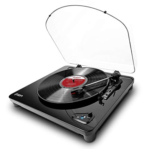Gira-Discos ION-AUDIO Air LP Preto (Manual - Velocidade: 33 1/3 - 45 - 78) Ion Audio - Gira-discos e leitores de vinil - manual, bluetooth, 33 1/3, 45, '78