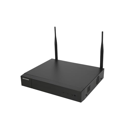 Gravador de vídeo em rede HIKVISION DIGITAL TECHNOLOGY HWN-2108MH-W Hiwatch - Câmeras de vigilância - 6 tb, 1920 x 1080, gigabit ethernet, preto