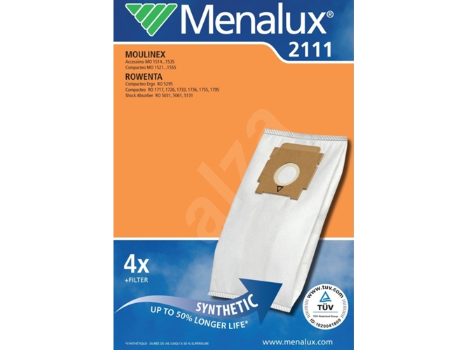 Saco de Aspirador MENALUX 2111 (Compatibilidade: Rowenta) Menalux - Acessórios de aspirador - saco, aspirador, menalux 2111, rowenta