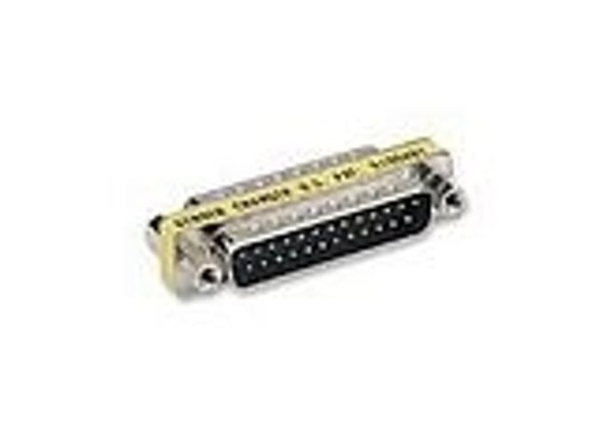 Adaptador de gênero C2G DB25 M/M Mini Gender Changer DB25-Pin C2G - Adaptadores - db25-pin, macho-macho, 18g