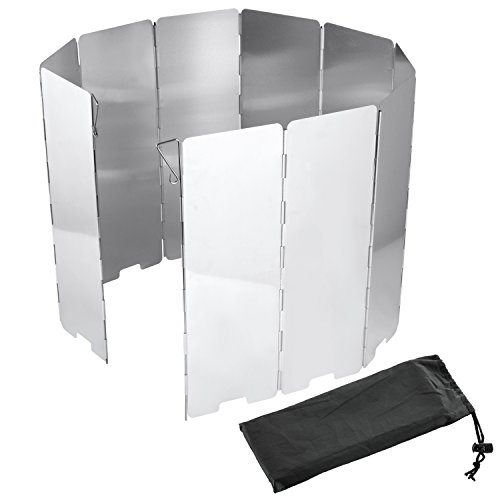 Conjunto de 10 Placas de Campismo DIEALES Diealles - Fogões de cozinha portáteis - 10 placas, coloridas, alumínio, resistentes