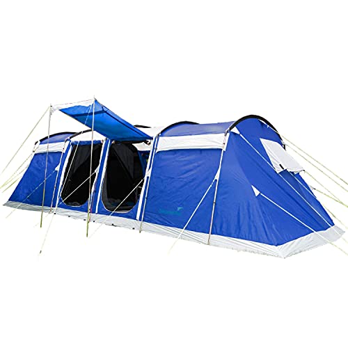 Tenda SKANDIKA Montana (3-4 Pessoas - Azul) Skandika - Barracas - 3-4 pessoas, azul, conforto, luxo