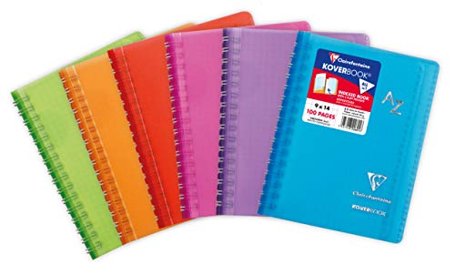 Caderno Clairefontaine 322601C | Azul (Livro e Literatura) Clairefontaine Rhodia - Cadernos e bloco de notas - capa dura, 180 graus, A5, livro