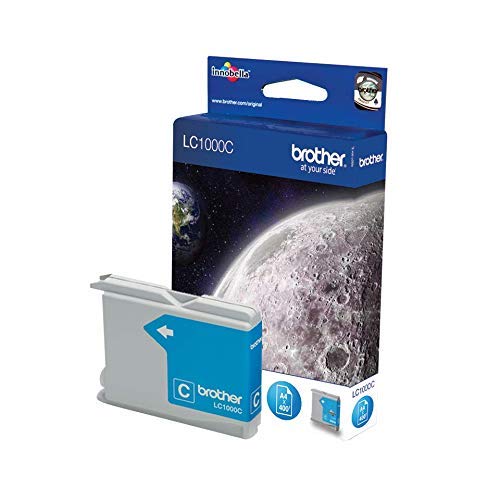 Tinteiro BROTHER LC1000C Ciano (LC1000CCP) Brother - Cartuchos de toner e jato de tinta - ciano, brother, lc1000c