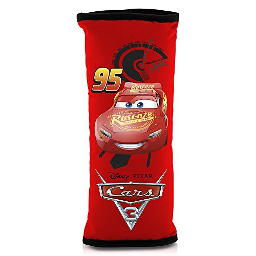 Almofada para Cinto de Segurança CARS Vermelho CARS - Peças de automóveis - poliéster, viagens longas, design cars
