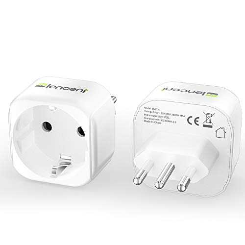 Adaptador Viaje ITALIA Tipo L para 3 Clavijas Shenzhenshi Paweiya Keji Youxian Gongsi - Inversores de energia - 3 clavijas, italia, tipo l, viagem