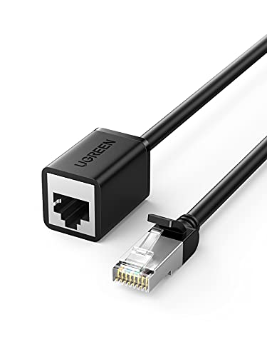 Cabo Ugreen 10102 | Preto (Electricidade e Domótica) UGREEN - Cabos de rede - cat6, rj45, macho-hemba, preto