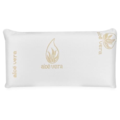 Almofada AMUEBLATE ONLINE Viscoelástica Visco Aloe (150x40cm) amuéblate online - Almofadas - viscoelástica, aloe vera, 150x40 cm