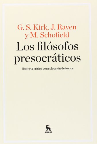 Livro Los Filósofos Presocráticos. Historia Crítica Con Selección De Textos Gredos - Livros - livro, filósofos presocráticos, história crítica, seleção de textos