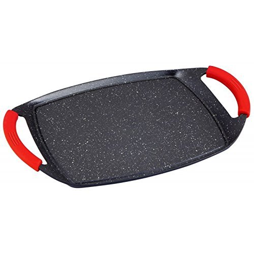 Grelhador de Placas CECOTEC Power Gs 36 Thulos - Chapas e grelhadores - 2000 W, antiaderente, alumínio, preto prateado