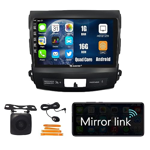 Autorrádio AutoKunfine Tablet Android 8.0 GPS Navegação Estéreo Câmara Trás KUNFINE - Sistemas de navegação gps - android 8.0, gps, estéreo, câmara trás