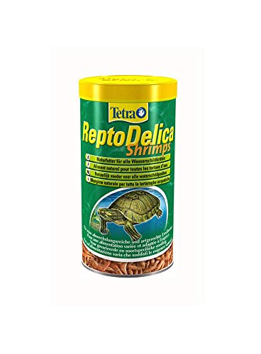 Comida para Peixes TETRA Reptodelica Shrimps (1000 ml) Tetra - Alimentos para répteis e anfíbios - camarões, proteínas, 1000 ml, variedade