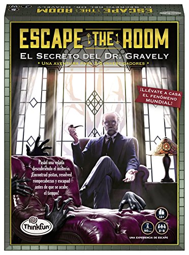 Jogo de Tabuleiro RAVENSBURGER Escape the room (Idade Mínima Recomendada: 10 anos) Think Fun - Jogos de tabuleiro - jogo de tabuleiro, escape room, lógica, raciocínio, dedução