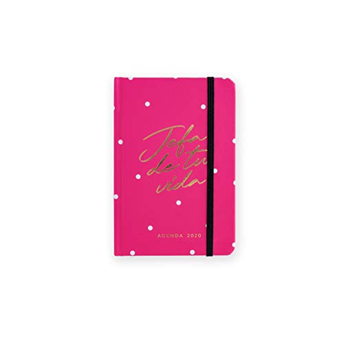 Agenda Semanal 2020-2021 Power Mini 16x10,5cm - Rosa CHARUCA - Calendários, organizadores e planejadores - agenda, semanal, mini, power, rosa