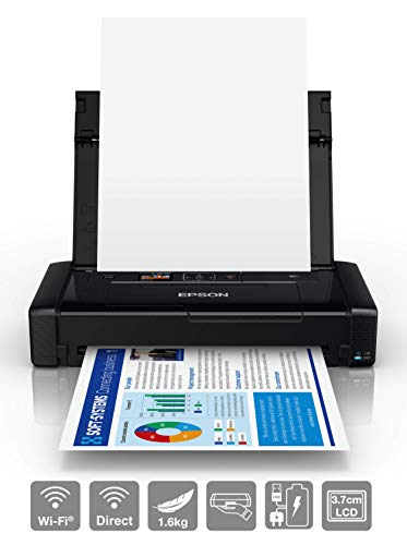 Impressora a Jato de Tinta EPSON WF-110W (Jato de Tinta) Epson - Impressoras, fotocopiadoras e máquinas de fax - jato de tinta, epson, wf-110w