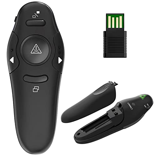 Apontador de Presenças INTEGRAL POWERPOINT Beisite - Apresentadores sem fio - inaçável, 2,4 GHz, 100 m, pilha aaa
