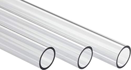 Tubo para Mangueiras de Arrefecimento CORSAIR Hydro X Series XT Hardline 1 Corsair - Peças de refrigeração de sistema de computador - tubo, mangueira, refrigeração, pmma, transparente