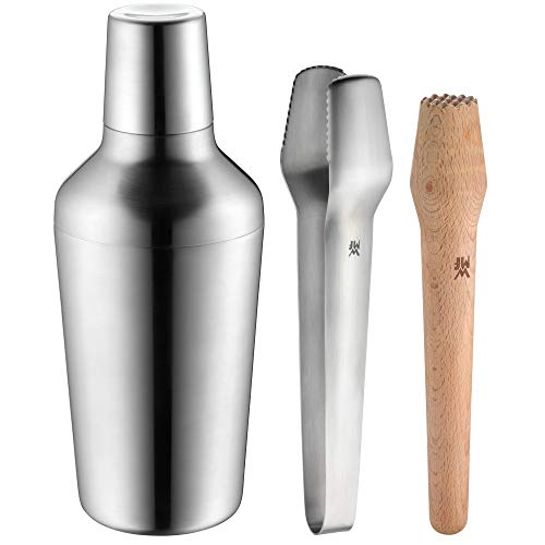 Conjunto de Coquetel WMF (4 peças - Aço inoxidável) WMF - Conjuntos de ferramentas para coquetel e barware - aço inoxidável, 4 peças, cromargan