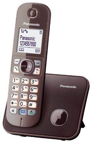 Telefone sem fio PANASONIC KX-TG6811GA Preto, castanho Panasonic - Telefonia - sem fio, preto, castanho