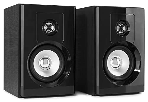 Colunas FENTON Shf404B (Preto - 2 x 80 W) FENTON - Alto-falantes - preto, 2 x 80 w