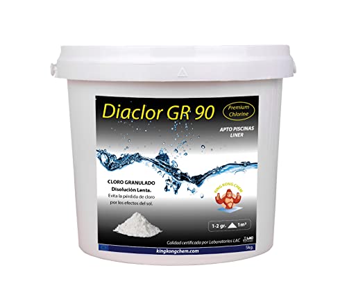 Cloro para Piscina DISOLUCION LENTA Tricloro (5 kg) AQUAPOOL CHEMICAL - Limpeza de piscinas e produtos químicos - 5 kg, 5000 ml, tricloro, disolucão lenta