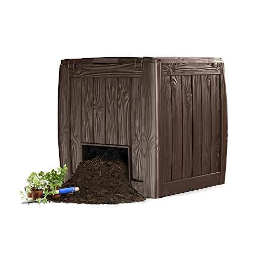 Compostor KETTER (340 L - Plástico - Preto) KETER - Compostores - 340 L, plástico, preto, exterior