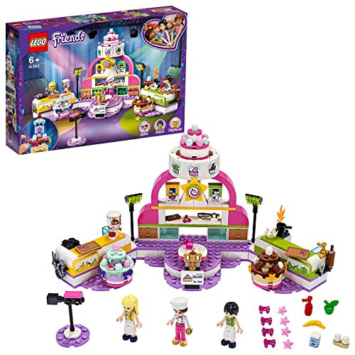 LEGO Friends - Concurso de Pastelería (Idade Mínima Recomendada: 6 anos) LEGO - Blocos de encaixe - pastelaria, cupcakes, troféu, criatividade