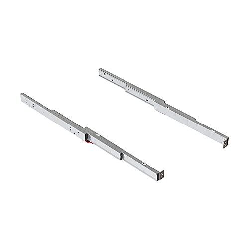 Corrediça de Mesa EMUCA 1 Extensão (Alumínio - 60 x 2,5 cm) Emuca - Corrediças de gaveta - alumínio, extensível, 60 x 2,5 cm