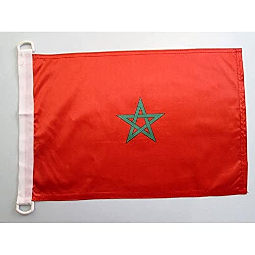 Bandeirola AZ FLAG Bandeira Marrocos (Multicor) AZ FLAG - Bandeiras e cataventos - bandeirada, az flag, marrocos, multicor