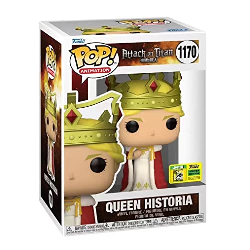 Figura FUNKO Pop Animation Attack on Titan (Season 4) - Queen Funko - Cds de música - figura, funko pop, animation attack on titan season 4, Queen, pvc, preta