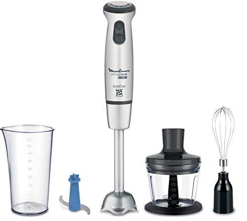 Moulinex Infiny Force Ultimate Manual Whisker 1000W Moulinex - Batedeiras e liquidificadores - varinha manual, 1000W, 25 velocidades, turbo