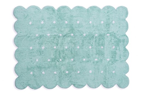 Tapete ARATEXTIL Cookie (Algodão - Verde) Aratextil - Tapetes - algodão, verde