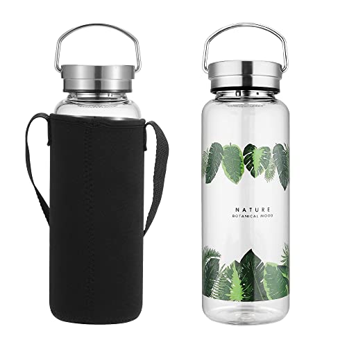 Garrafa SUNKEY 1000 ml (Plástico - Transparente) Sunkey - Garrafas de água - 1000 ml, transparente, plástico