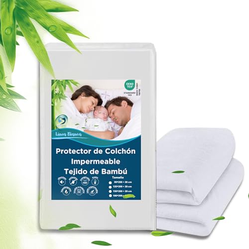 Protetor de Colchão HOMCOM Impermeável (150x190/200cm) Shandong Santa Textile CO., LTD - Protetores de Colchão - impermeável, 150x190/200cm