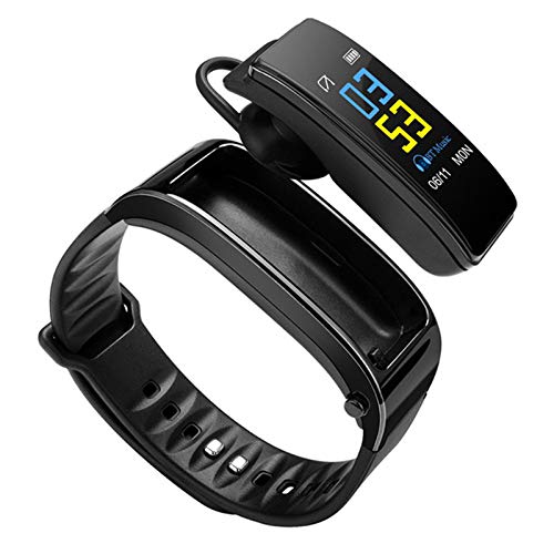 Pulseira Desportiva ZEIYUQI (Bluetooth - Preto) ZEIYUQI - Óculos inteligentes - pulseira desportiva, bluetooth, preto, polímero de lítio