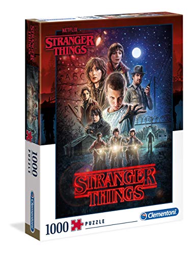 Puzzle CLEMENTONI Stranger Things (Idade Mínima: 8 Anos - 1000 Peças) CLEMENTONI - Quebra-cabeças de encaixar - 1000 peças, stranger things, idade mínima: 8 anos