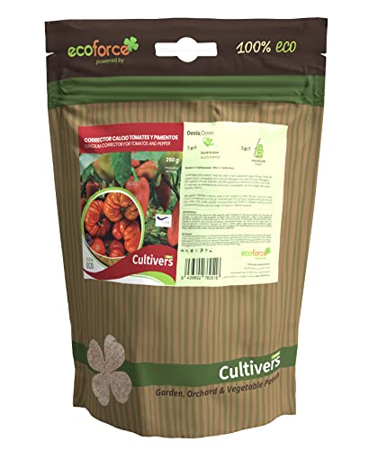 Cultivadores Calcio para Tomates e Pimentos Ecológico 250 g Ecoforce - Adubos - tomates, pimentos, ecológico, 250 g