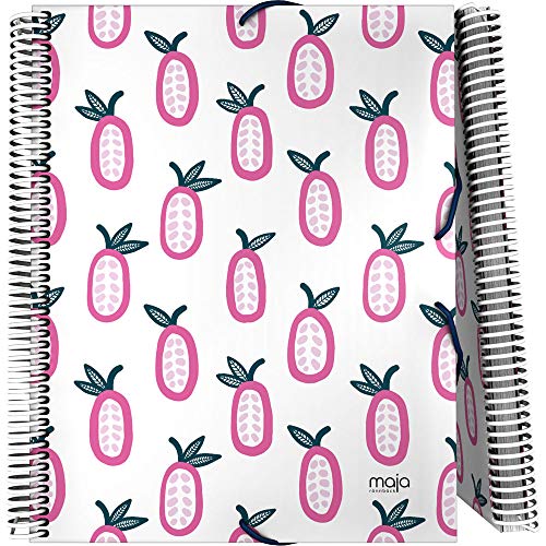 Pasta GRAFOPLAS com Espiral (A4 - Vermelho) Grafoplás - Pastas Organizadoras - 30 folhas, polipropileno, resistente, espiral