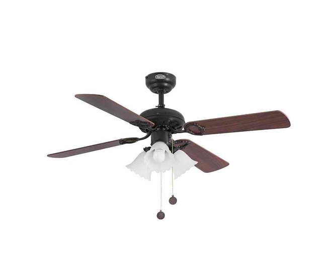 Ventoinha de Teto FARO BARCELONA Lisboa Castanho (47 W - Diâmetro 107 cm) FARO BARCELONA - Ventiladores de teto - 47 W, 107 cm, castanho
